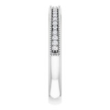 14K White 1/3 CTW Diamond Anniversary Band photo 4