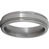 Titanium Rounded Edge Band with Satin Finish photo