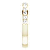 14K Yellow 3/8 CTW Diamond Anniversary Band photo 4