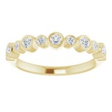 14K Yellow 1/3 CTW Diamond Ring photo 3