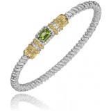 Vahan 14k Gold & Sterling Silver Peridot Bracelet photo