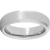 Serinium Beveled Edge Band with Stone Finish and Polished Edges photo