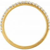 14K Yellow 1/4 CTW Diamond Band photo 2