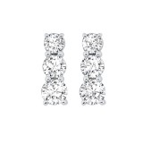 Gems One 14Kt White Gold Diamond (1/2Ctw) Earring photo