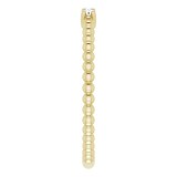 14K Yellow 1/10 CTW Diamond Beaded Ring photo 4