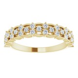 14K Yellow 3/8 CTW Diamond Anniversary Band photo 3