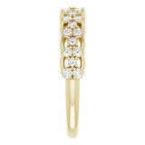 14K Yellow 3/8 CTW Diamond Anniversary Band photo 4