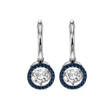 Gems One 14KT White Gold & Diamond Rhythm Of Love Fashion Earrings  - 3/4 ctw photo