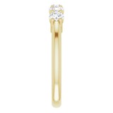 14K Yellow 1/2 CTW Diamond Anniversary Band photo 4