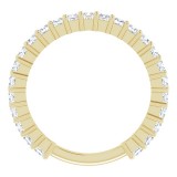 14K Yellow 1 1/4 CTW Diamond Anniversary Band photo 2