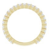 14K Yellow 1 1/4 CTW Diamond Anniversary Band photo 2