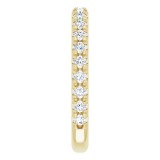 14K Yellow 5/8 CTW Diamond French-Set Anniversary Band photo 4