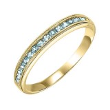 Gems One 14Kt Yellow Gold Blue Topaz (1/3 Ctw) Ring photo