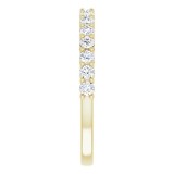 14K Yellow 1/3 CTW Diamond Anniversary Band photo 4
