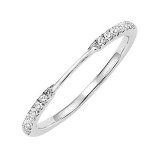 Gems One 14KT White Gold & Diamond Rhythm Of Love Fashion Ring  - 1/10 ctw photo