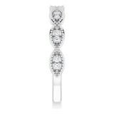 14K White 1/8 CTW Diamond Anniversary Band photo 4
