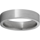 Titanium Flat Band with Satin Finish photo