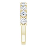 14K Yellow 1 1/3 CTW Diamond Anniversary Band photo 4