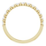 14K Yellow 3/8 CTW Diamond Anniversary Band photo 2