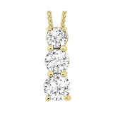 Gems One 14Kt Yellow Gold Diamond (1/2Ctw) Pendant photo