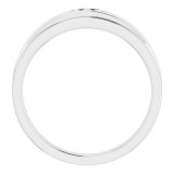 14K White .06 CTW Diamond Ring photo 2