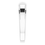 14K White .06 CTW Diamond Ring photo 4