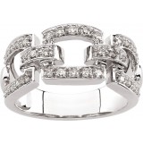 14K White 1/3 CTW Diamond Fashion Ring photo 3