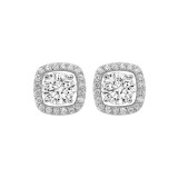 Gems One 14Kt White Gold Diamond (1/4Ctw) Earring photo