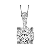 Gems One 14Kt White Gold Diamond (1Ctw) Pendant photo