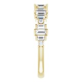 14K Yellow 5/8 CTW Diamond Anniversary Band photo 4