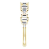 14K Yellow 5/8 CTW Diamond Anniversary Band photo 4