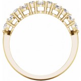 14K Yellow 1 CTW Diamond Anniversary Band photo 2