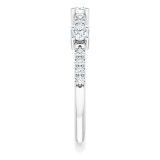 14K White 1/3 CTW Diamond Anniversary Band photo 4