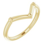 14K Yellow Geometric Ring photo