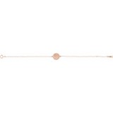 14K Rose Beaded 6.5-7.5 Bracelet photo 2