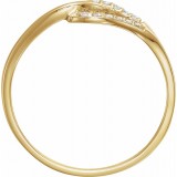 14K Yellow .08 CTW Diamond Ring photo 2