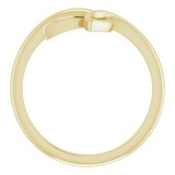 14K Yellow Freeform Ring photo 2