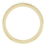 14K Yellow 1/2 CTW Diamond Anniversary Band photo 2