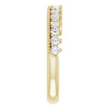 14K Yellow 1/2 CTW Diamond Anniversary Band photo 4