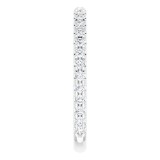 14K White 3/8 CTW Diamond French-Set Anniversary Band photo 4