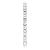 14K White 3/8 CTW Diamond French-Set Anniversary Band photo 4