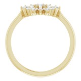 14K Yellow 1/2 CTW Diamond Vintage-Inspired Ring photo 2