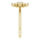 14K Yellow 1/2 CTW Diamond Vintage-Inspired Ring photo 4