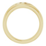 14K Yellow 1/3 CTW Diamond Men's Ring photo 2