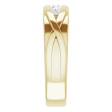 14K Yellow 1/3 CTW Diamond Men's Ring photo 4