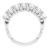 14K White 1 3/4 CTW Diamond Anniversary Band photo 2