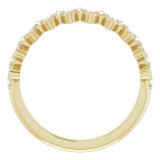 14K Yellow 3/8 CTW Diamond Anniversary Band photo 2