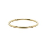 Carla 14k Yellow Gold Plain Ring photo