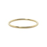 Carla 14k Yellow Gold Plain Ring photo