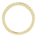 14K Yellow 1/3 CTW Diamond Anniversary Band photo 2